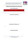 Curso Didáctica FUS, Modelo Proyecto 