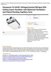 Panasonic FV-04VE1 Whispercomforttm Spot ERV Ceiling Insert Ventilator With Balanced Ventilation And Patent-Pending...