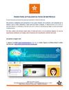 Pasos para actualizar la ficha de matrícula - 2012.v.2.