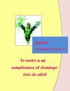 Gabriel: Te invito a mi cumpleaños 