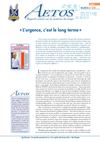 Aetos Hebdo 22 - L’urgence, c’est le long terme 