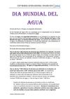 DIA MUNDIAL DEL AGUA