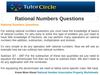 Rational Numbers Questions