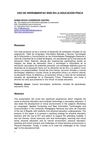 Uso de las Herramientas Web en la Educación Fìsica