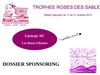 Dossier de sponsoring - Trophée Roses des Sables