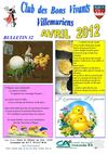 Bulletin 32 - Avril 2012 - Bons Vivants Villemuriens