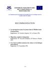 "Perspectives pour la jeunesse dans la Méditerranée d'aujourd'hui" Version adoptée