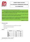DERNIERE COMMISSION NATIONALE VENDEURS