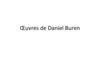 Daniel Buren - HDA