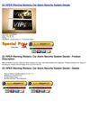 (2) VIPER Warning Stickers. Car Alarm Security System Decals