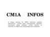 CM1A infos 3