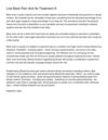 Low Back Pain And Its Treatment S