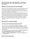 Dark-Colored Garlic Herb Health Advantages , Using And Get Dark-Colored Garlic Herb , With Delightful Dark-Colored...
