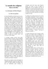 La folie du pardon Rémi Brague, le monde des religions mars-avril 2012