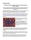 Trials Show Promise of Human Virus to Treat Head and Neck Cancer Patients
