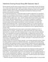 Valentine's Evening Arousal Along With Seduction Idea S