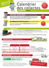 Calendrier de collecte des déchets - Carvin Nord