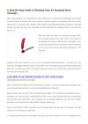 A Step-By-Step Guide To Winning Your Ex Husband Back Through ...