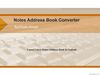 Export Lotus Notes Address Book to Outlook