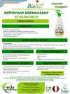 Nettoyant dégraissant écologique Ecolabel Européen Biojest Pro en spray de 750 ml - fiche technique 