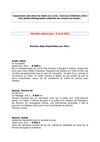 Bibliographie concours littéraire romans et essais 2011-2012