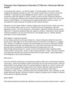 Precisely How Depressive Disorders Of Women Influences Mental Health