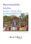 Janvier / Février - Livres adultes