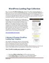 WP Landing Page Collection