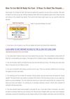 How To Get Rid Of Body Fat Fast - 8 Ways To Shed The Pounds ...