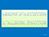 Brins d'artistes album photos