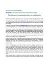 The influence of promotional products on retail industry