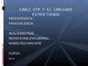 cable utp y cableado estructurado