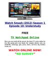 (((FREE))) Watch Smash (2012) Season 1 Episode 10 Understudy