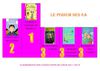 Podiums des livres coups de coeur, classes de 6ème et 5ème, année 2011-2012