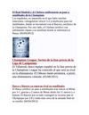 Ultima información de el fútbol español 
