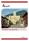 Altiplano agence voyages Guatemala - Catalogue 2012