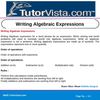 Writing Algebraic Expressions 