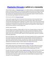 Plastische Chirurgie a whim or a necessity
