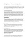Best Applications Of Commercial Vacuum Cleaners