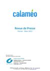 Revue de presse février-mars 2012