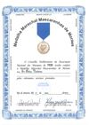 Diploma medalha Marechal Mascarenhas de Moraes Artur Victoria