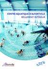 Règlement intérieur Centre Aquatique d'Alfortville