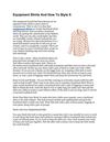 Equipment Shirts And How To Style It