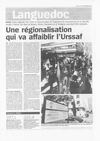 Régionalisation dans l'Hérault "du jour"