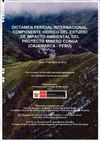 Dictamen Pericial Internacional Componentes Hídrico del Estudio de Impacto Ambiental del Proyecto Minero Conga...