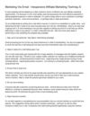 Marketing Via Email _ Inexpensive Affiliate Marketing Techniqu E