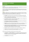 Présentation de la politique Accessibilité