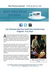 Best Prectices Journal - Can Tv Shows Help Your Assisted Living Program?