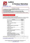 Lettre Secteur Retraites n°22