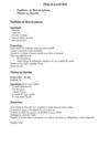 Menu du 6 avril 2012